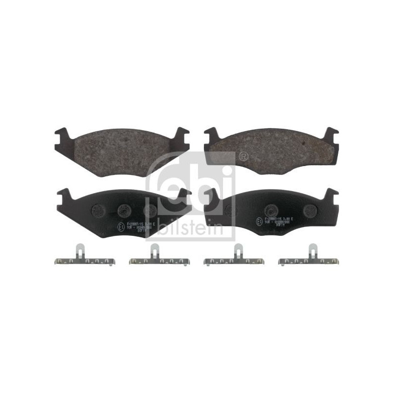 Pastiglie freno asse anteriore - FEBI