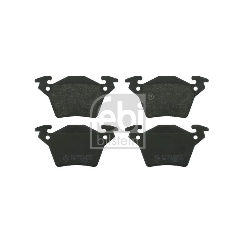 Pastiglie freno asse posteriore - FEBI
