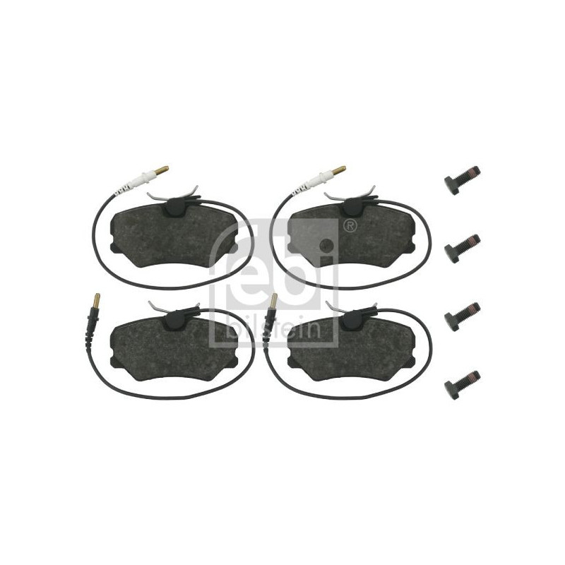 Pastiglie freno asse anteriore - FEBI