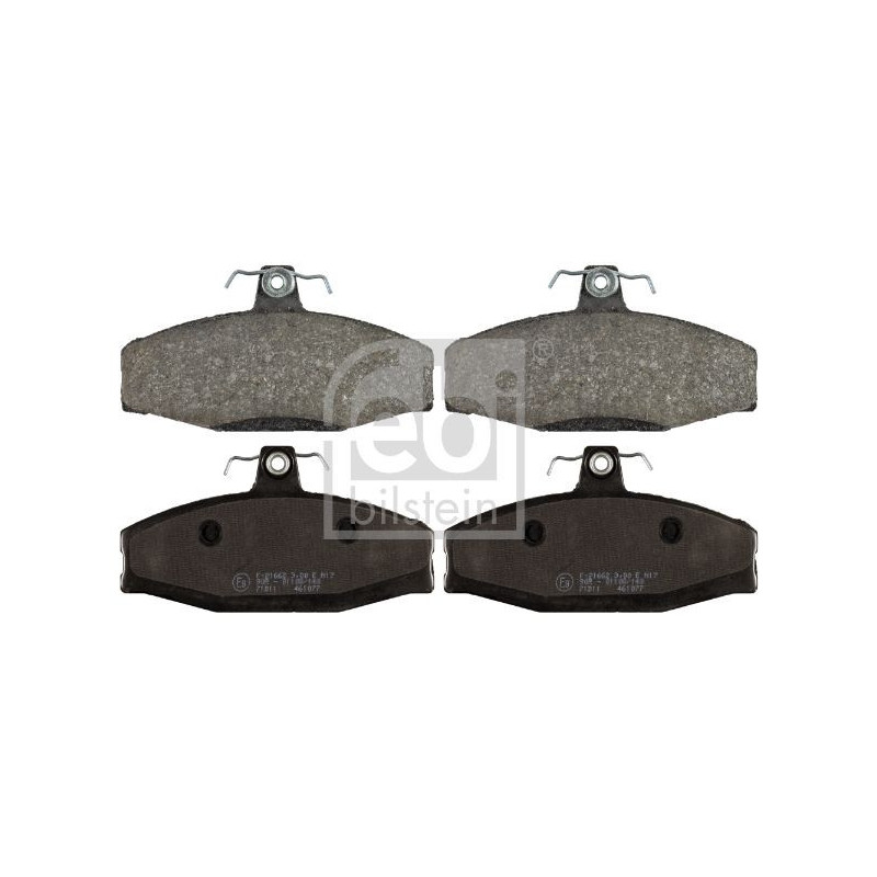 Pastiglie freno asse anteriore - FEBI