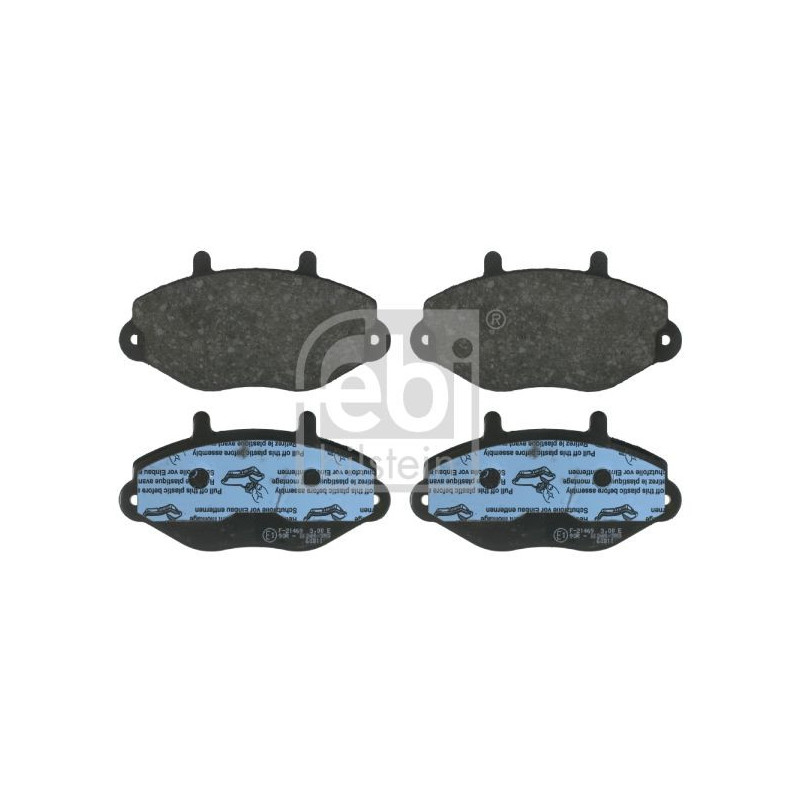Pastiglie freno asse anteriore - FEBI