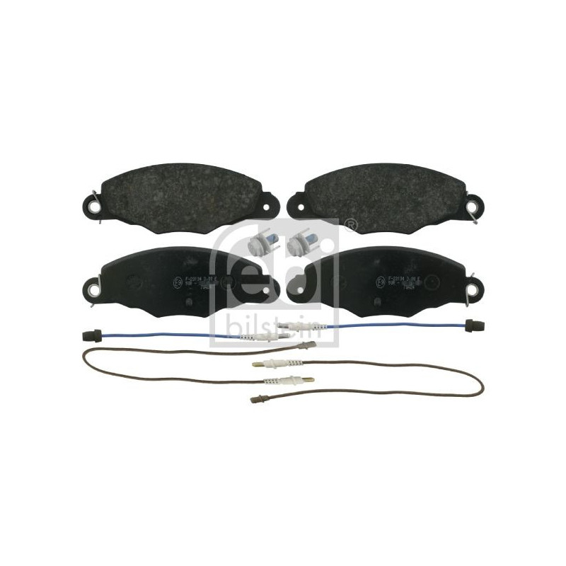 Pastiglie freno asse anteriore - FEBI