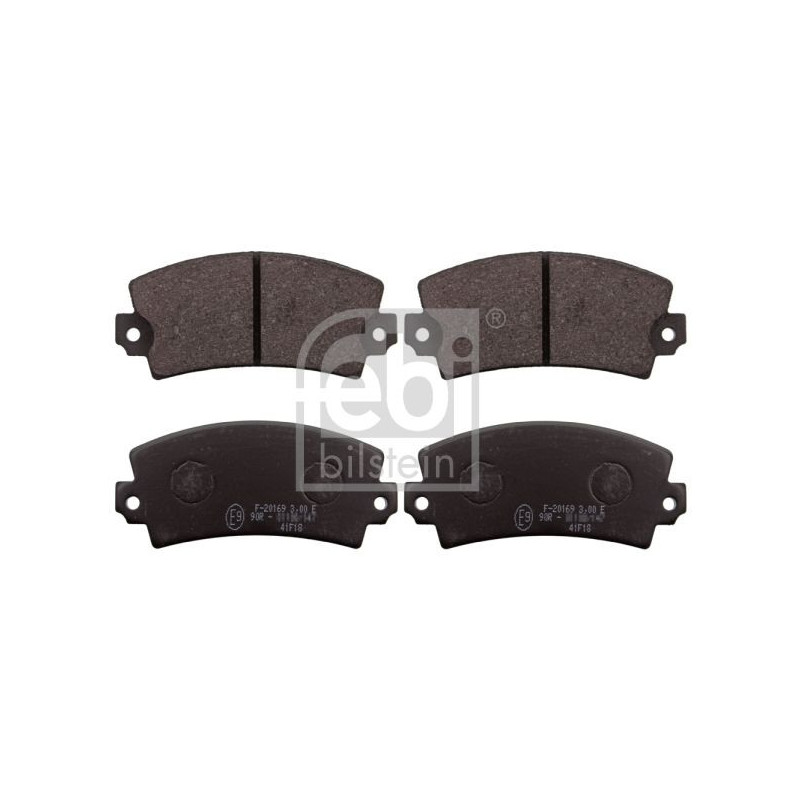 Pastiglie freno asse anteriore - FEBI