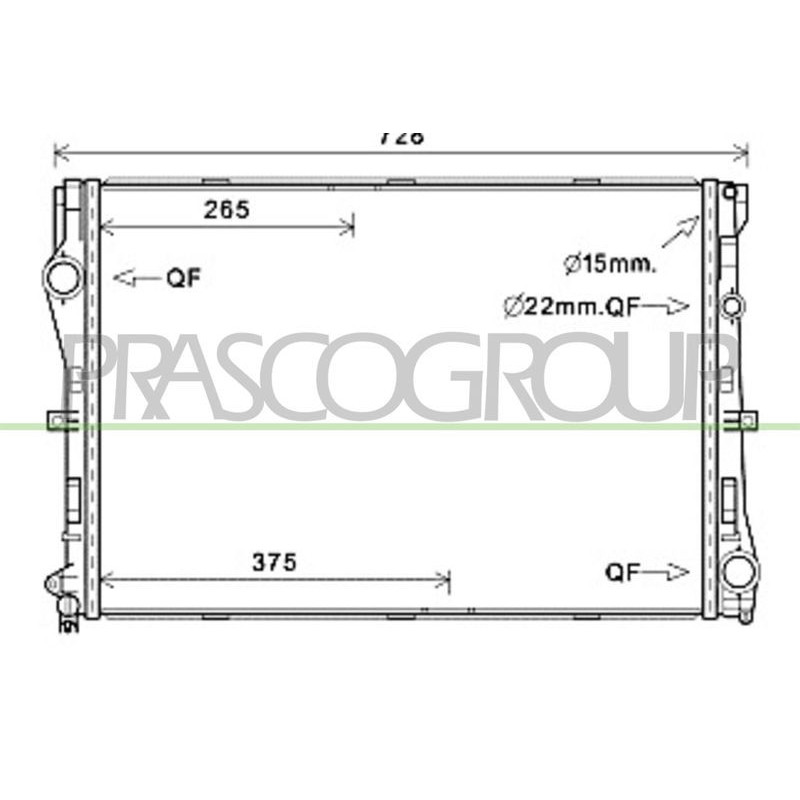 Radiatore acqua - PRASCO