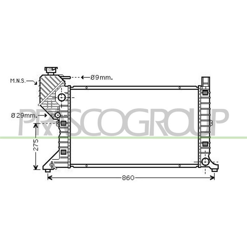 Radiatore acqua - PRASCO
