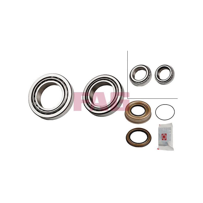 Cuscinetto ruota asse anteriore - FAG