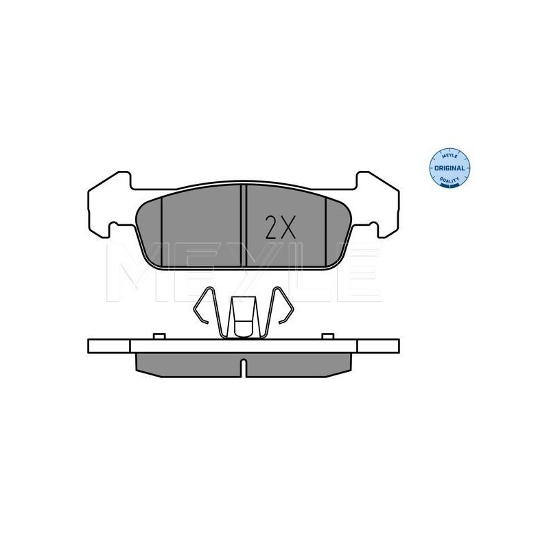 Pastiglie freno asse anteriore - MEYLE