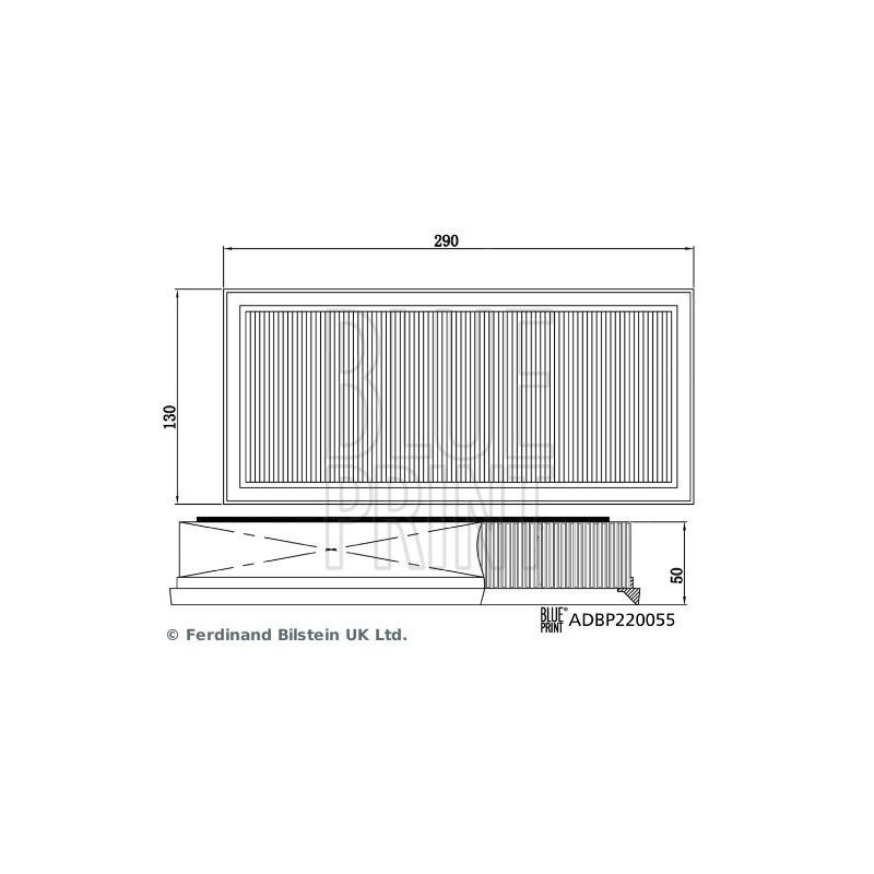 Filtro aria - BLUE PRINT