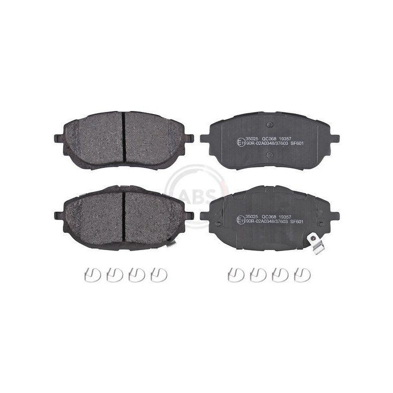 Pastiglie freno asse anteriore - ABS BRAKE