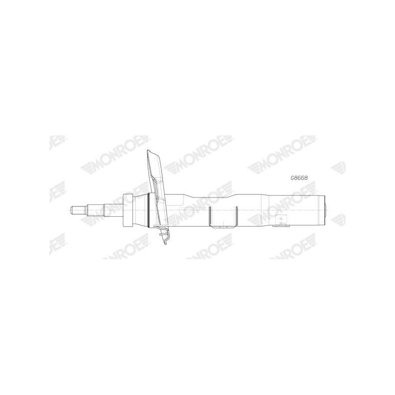 Ammortizzatore asse anteriore - MONROE