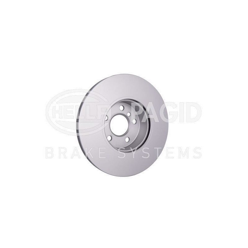 Disco freno asse anteriore - HELLA BRAKE