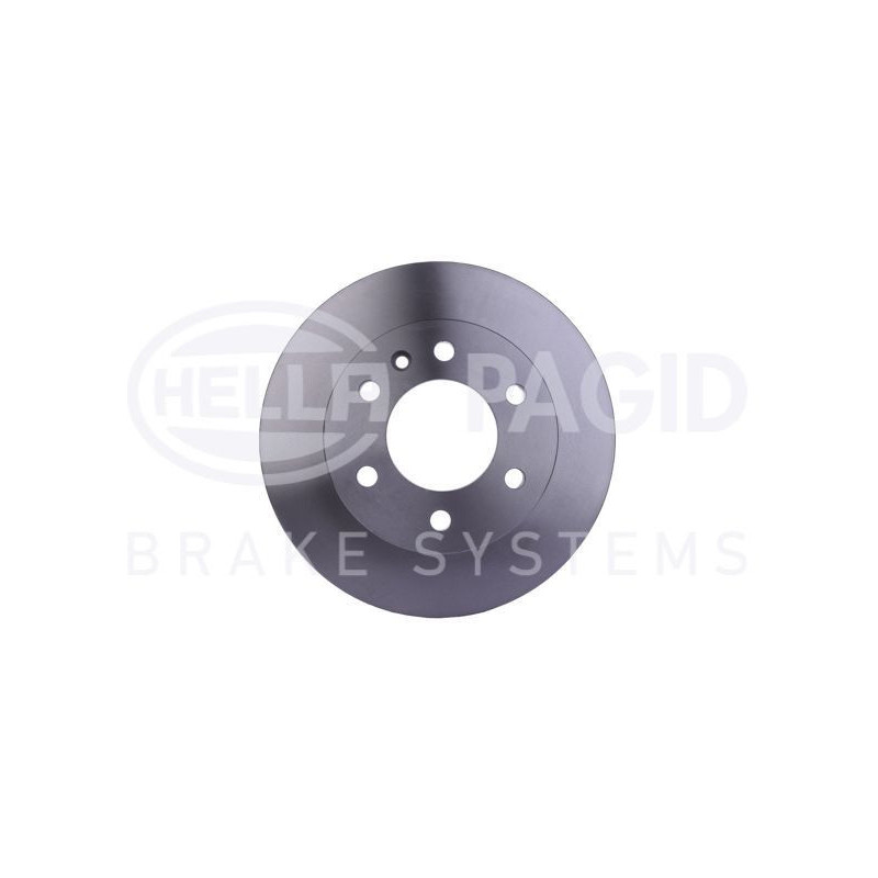 Disco freno asse anteriore - HELLA BRAKE