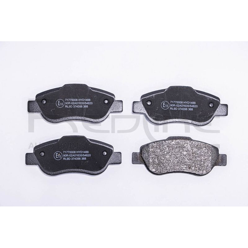 Pastiglie freno asse anteriore - RED LINE