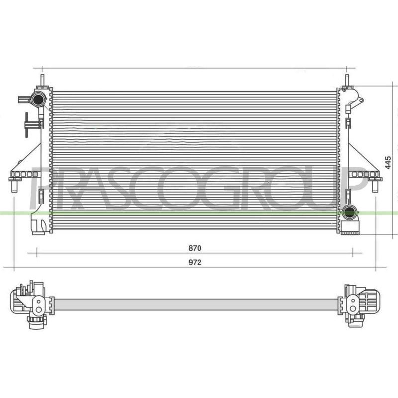 Radiatore acqua - PRASCO