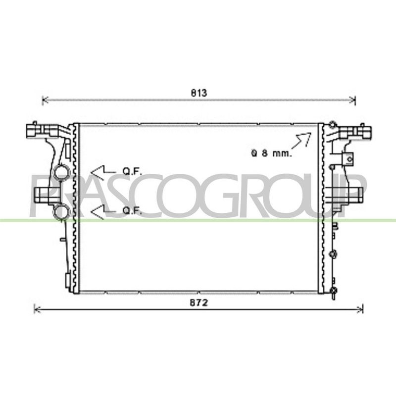 Radiatore acqua - PRASCO