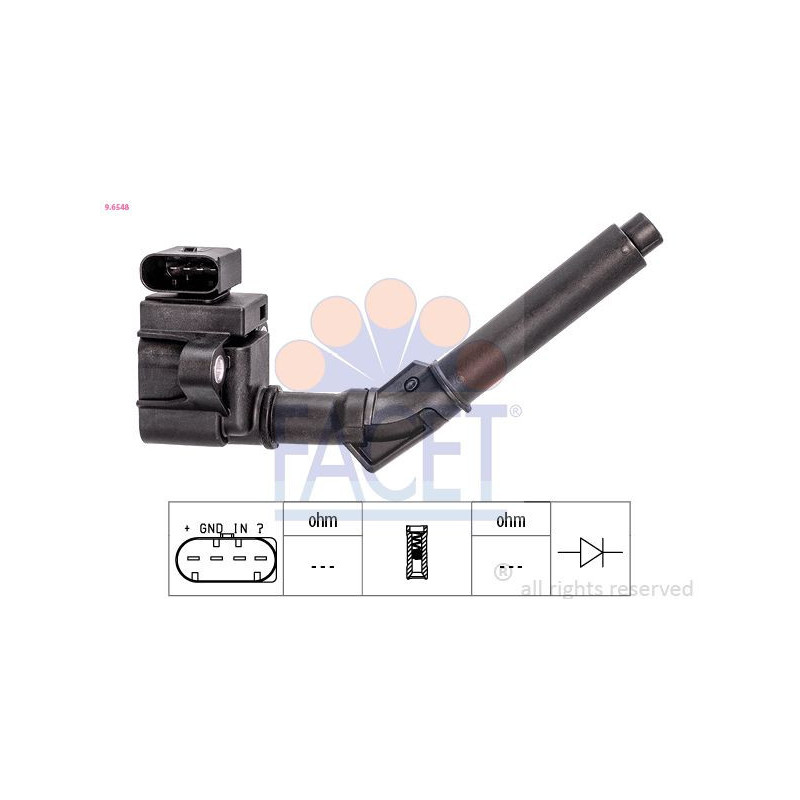 Bobina accensione - FACET