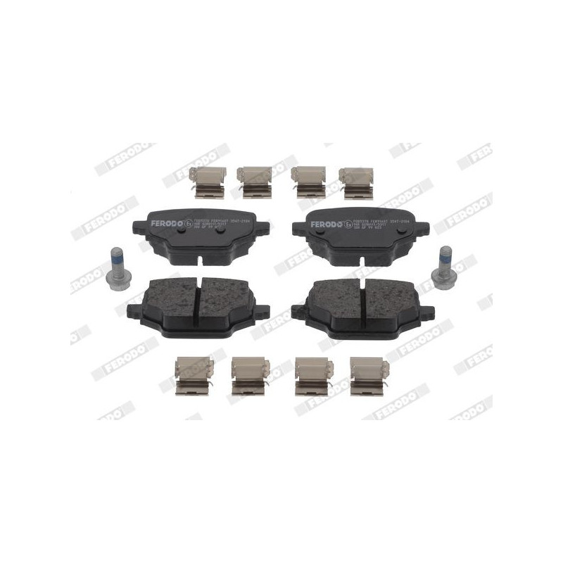 Pastiglie freno asse posteriore - FERODO