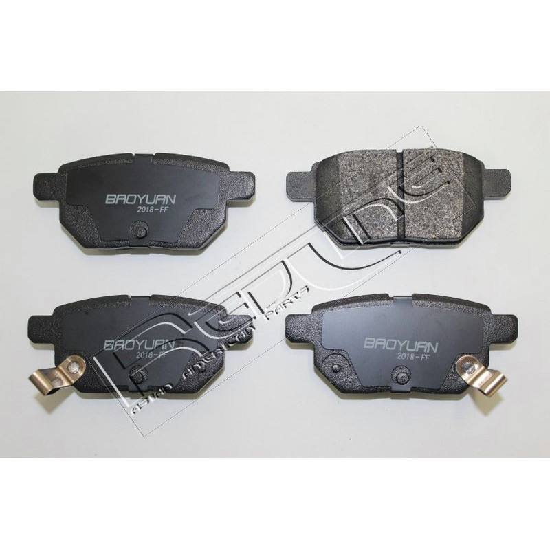 Pastiglie freno asse posteriore - RED LINE