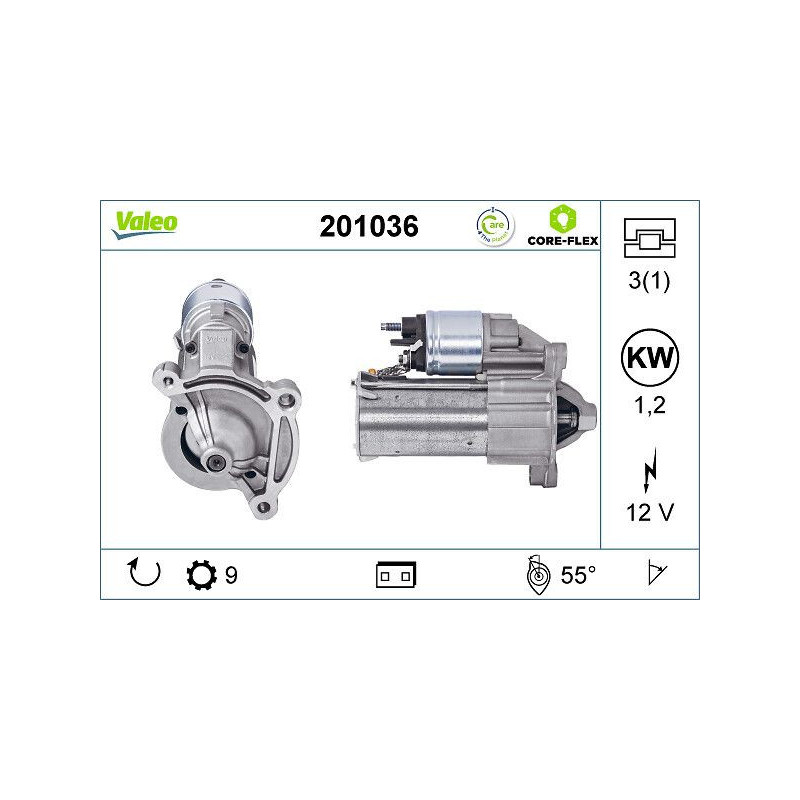 Motorino avviamento - VALEO