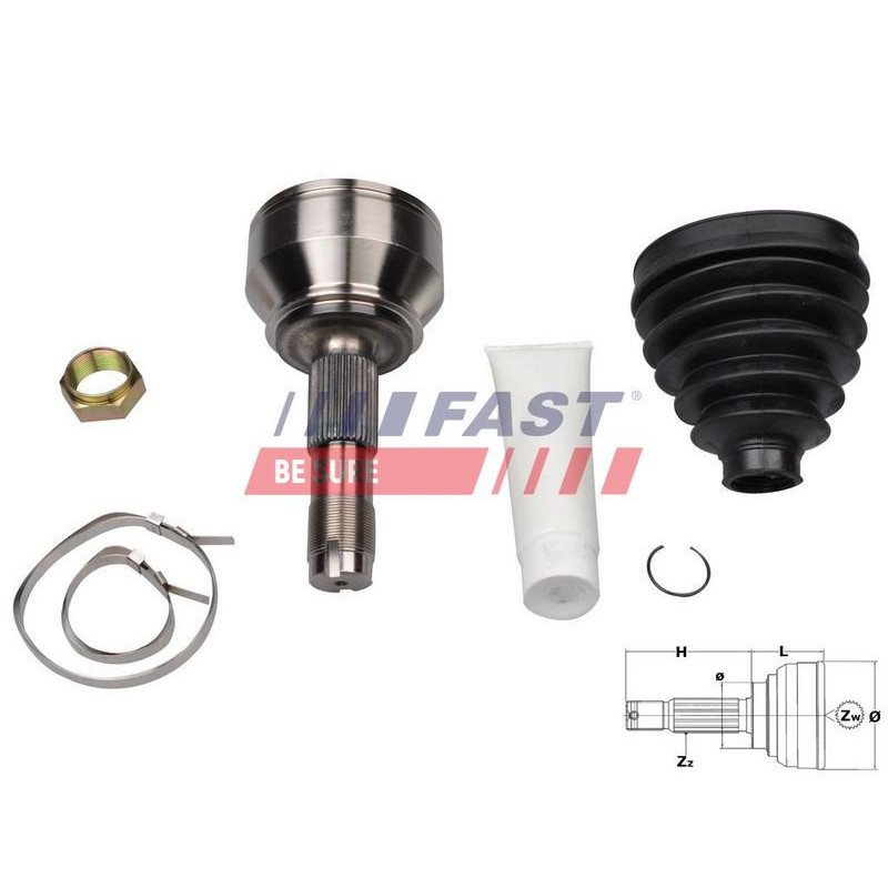 Giunto omocinetico - FAST