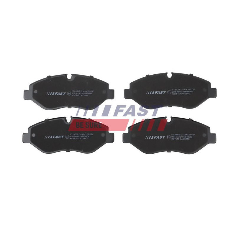 Pastiglie freno asse anteriore - FAST