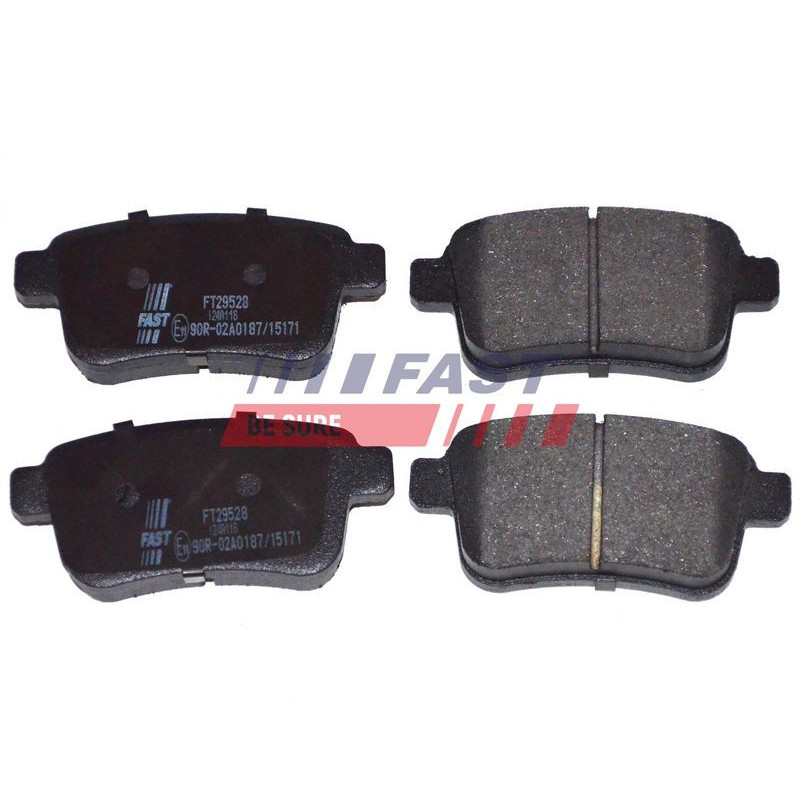 Pastiglie freno asse posteriore - FAST