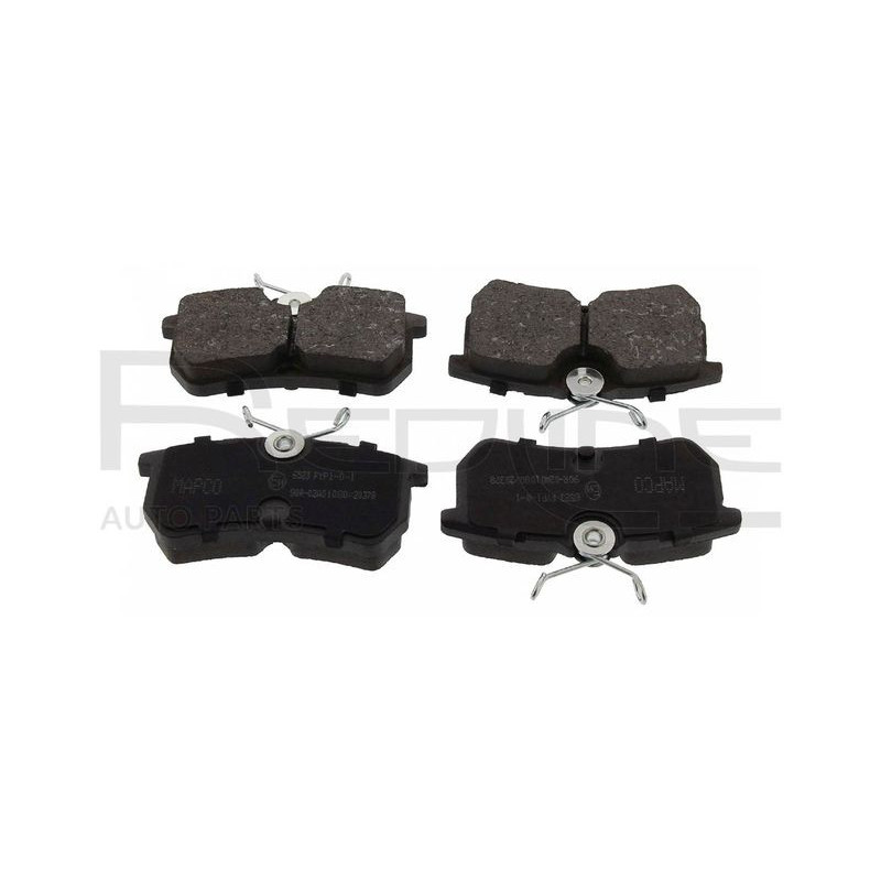 Pastiglie freno asse posteriore - RED LINE