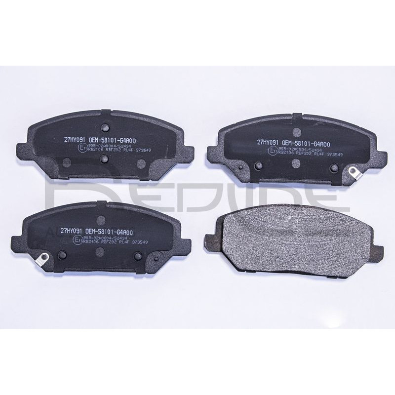 Pastiglie freno asse anteriore - RED LINE