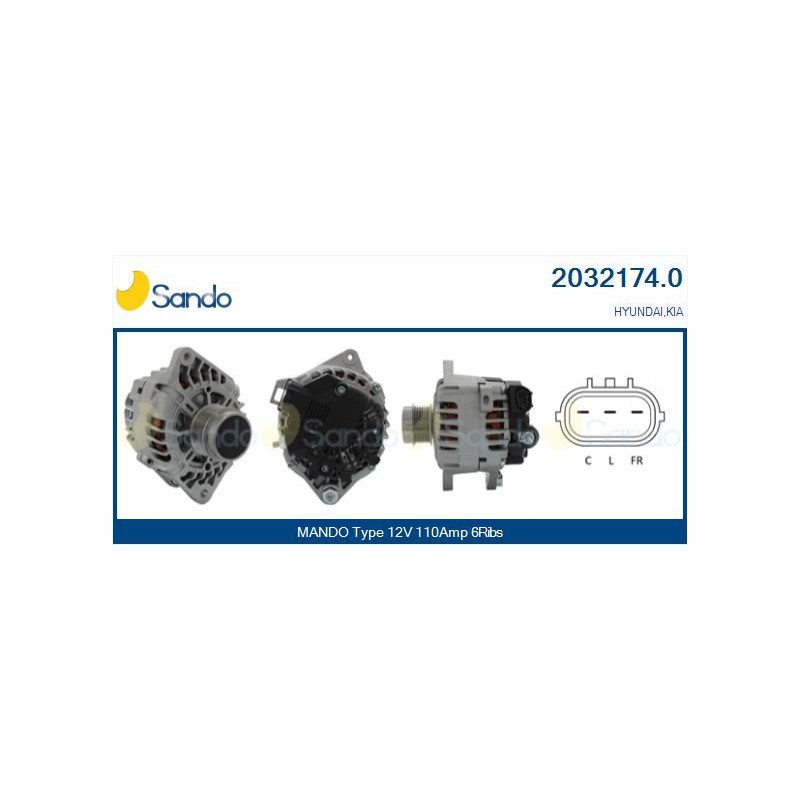 Alternatore - SANDO