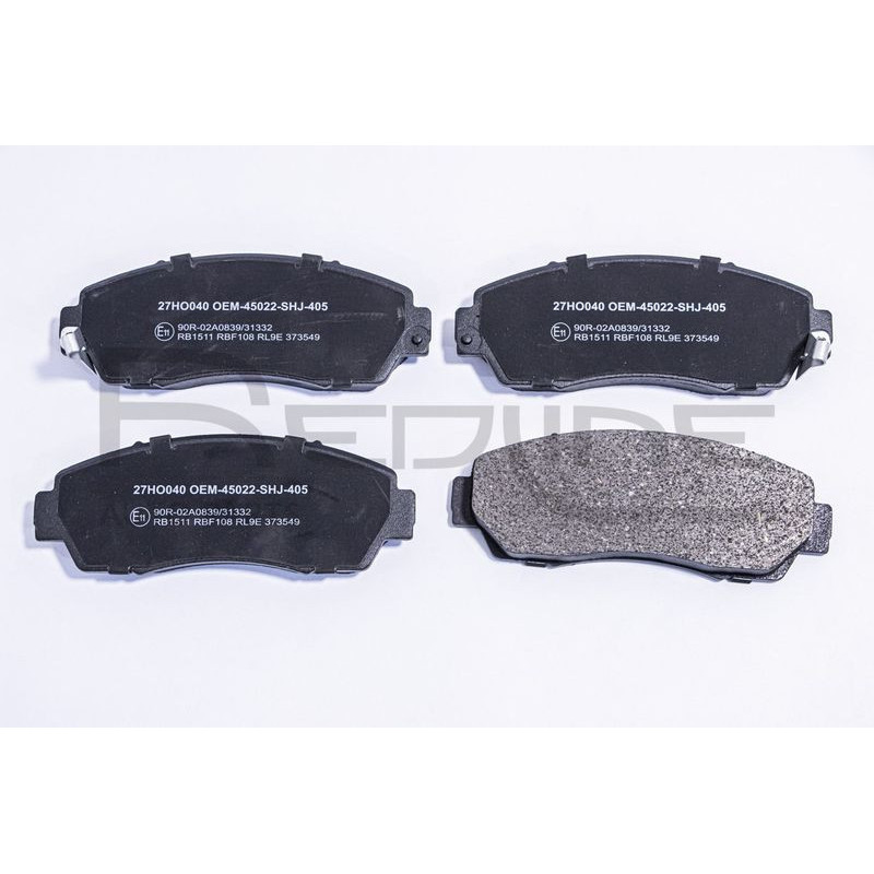 Pastiglie freno asse anteriore - RED LINE