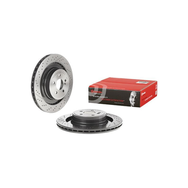 Disco freno asse posteriore - BREMBO