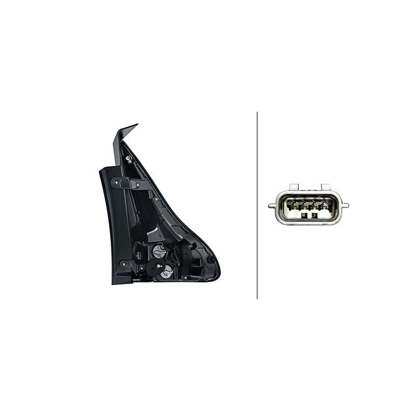 Fanale posteriore - HELLA