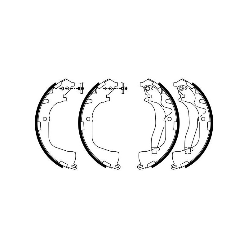 Ganasce freno - BOSCH