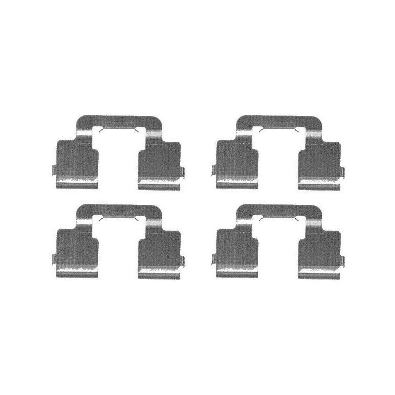 Pastiglie freno asse posteriore - HELLA BRAKE