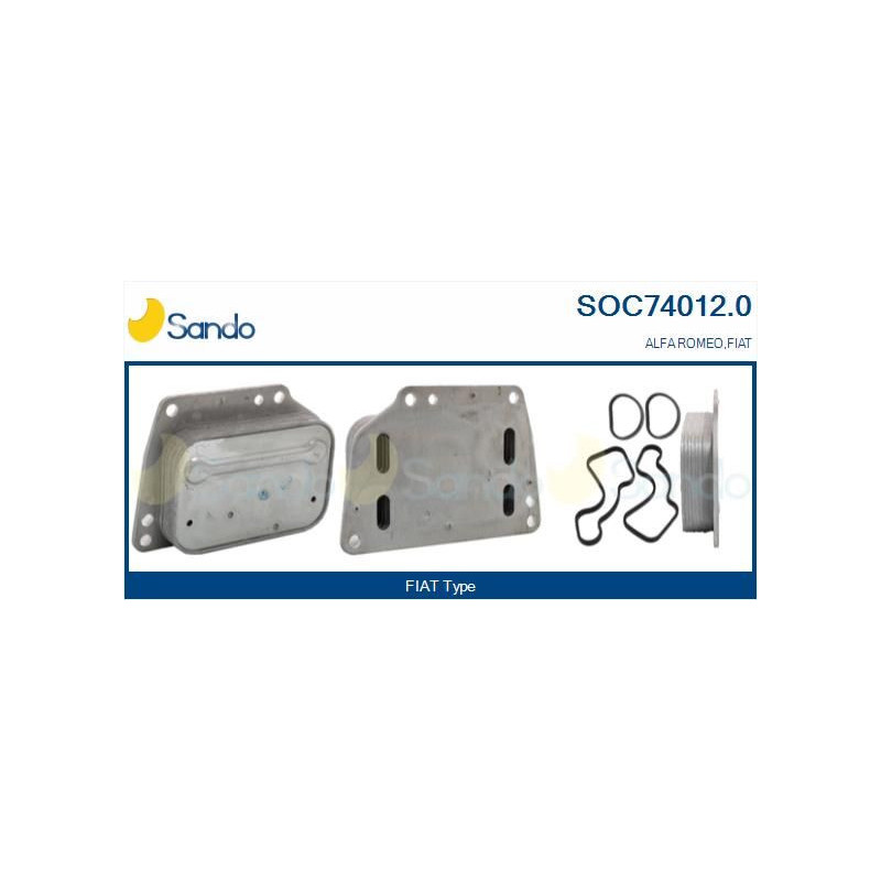 Radiatore olio motore - SANDO