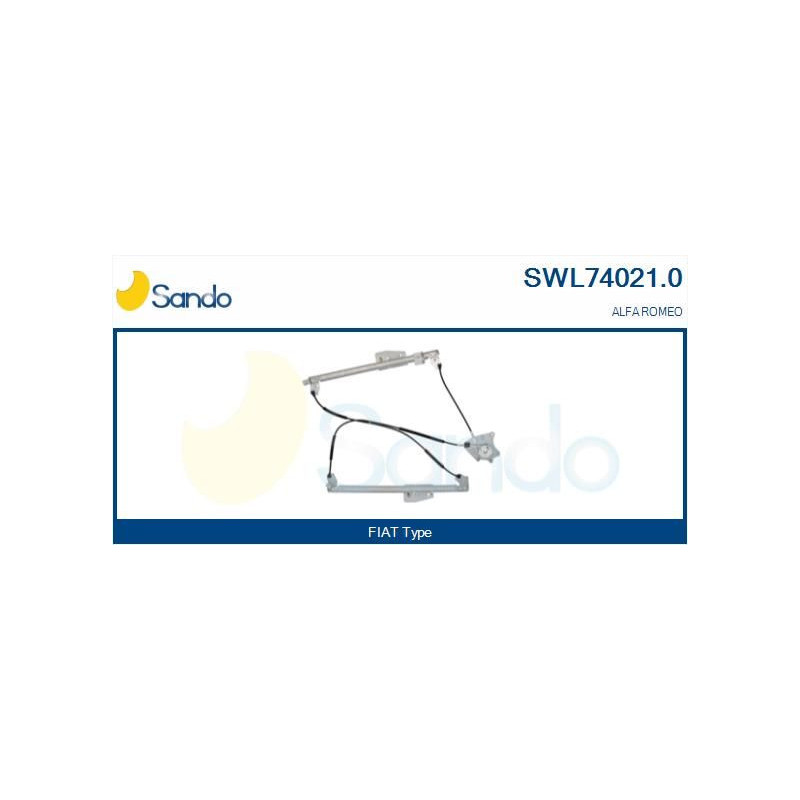 Alzacristalli anteriore - SANDO