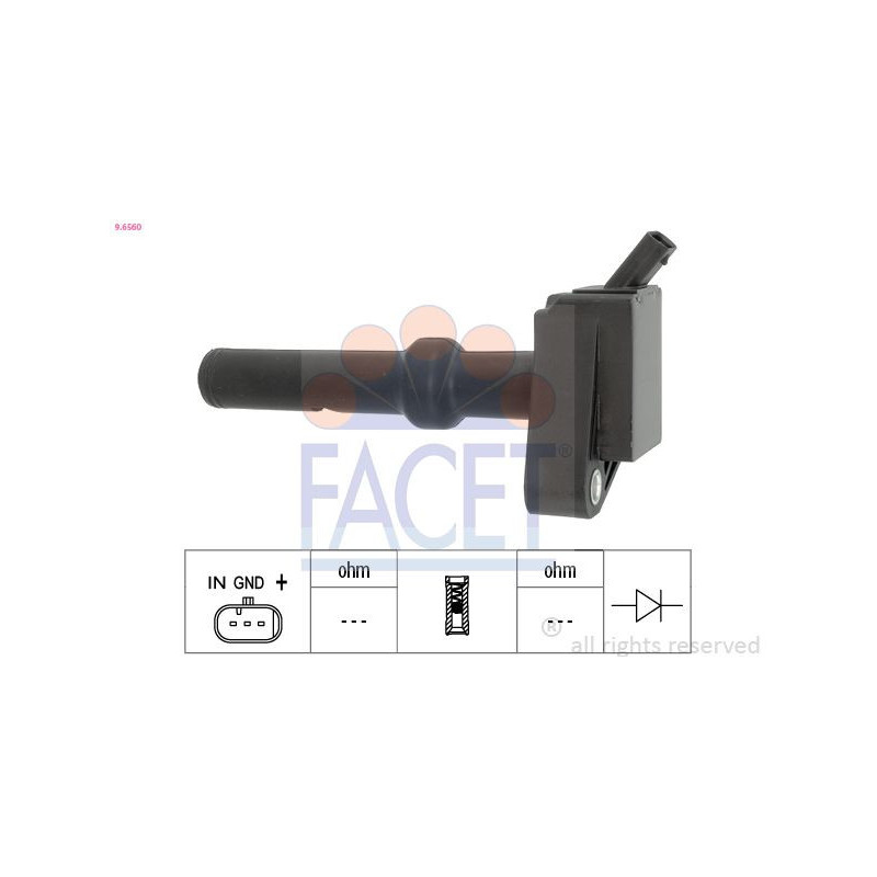 Bobina accensione - FACET