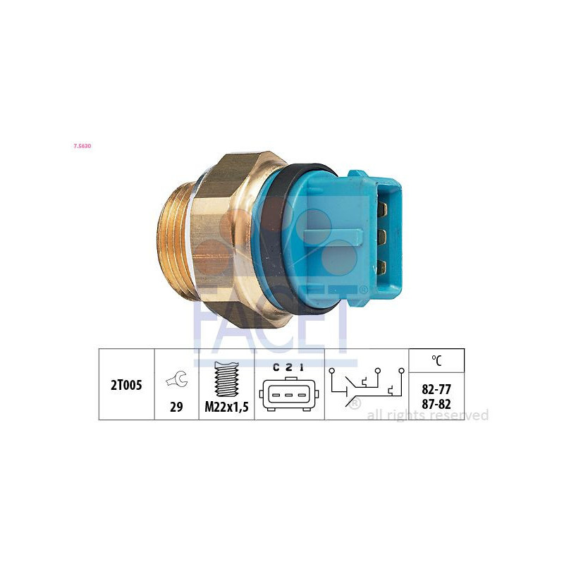 Bobina accensione - FACET