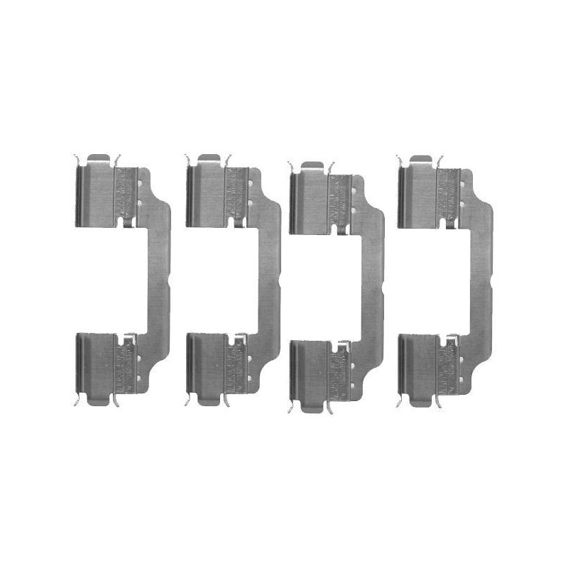 Pastiglie freno asse anteriore - HELLA BRAKE