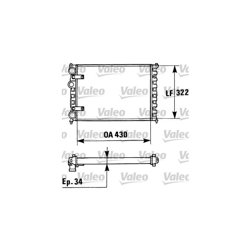 Radiatore acqua - VALEO