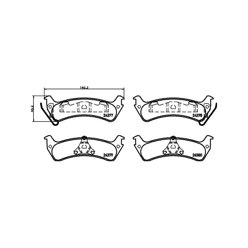 Pastiglie freno asse anteriore - HELLA BRAKE