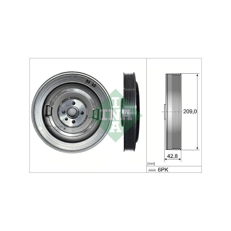 Puleggia albero motore - INA