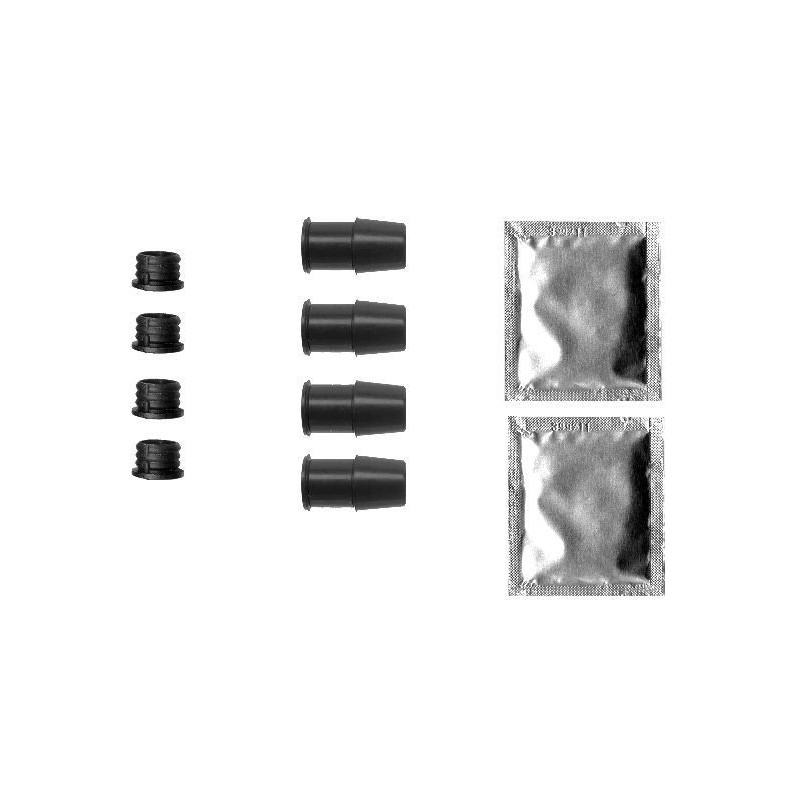 Pastiglie freno asse anteriore - HELLA BRAKE