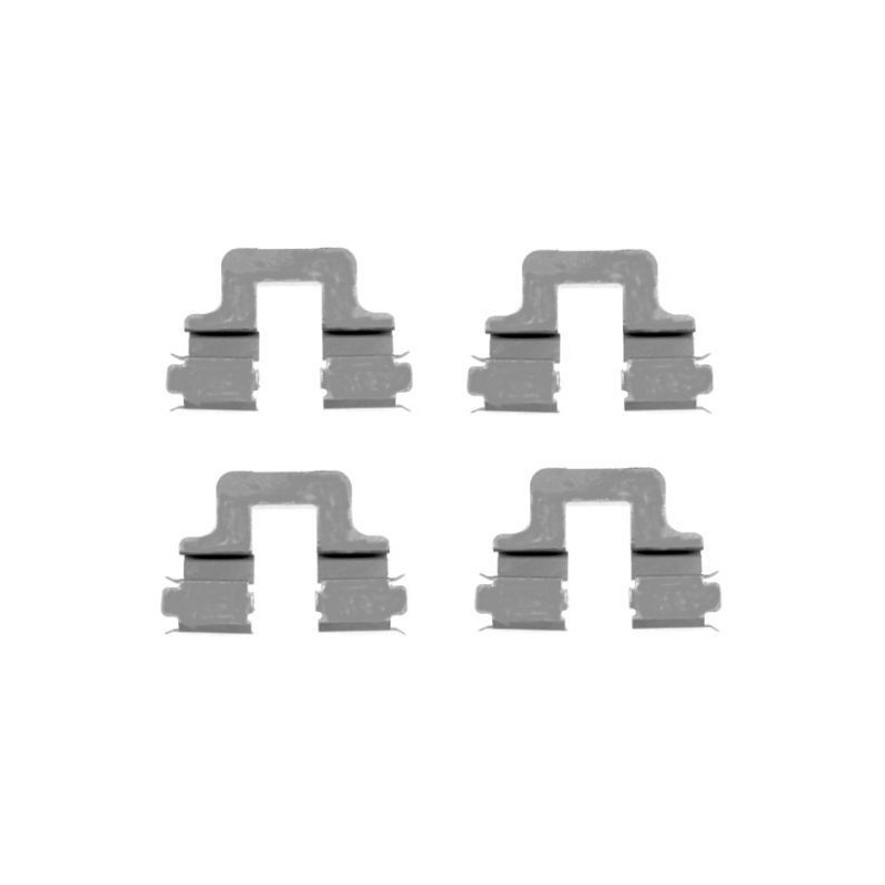 Pastiglie freno asse posteriore - HELLA BRAKE