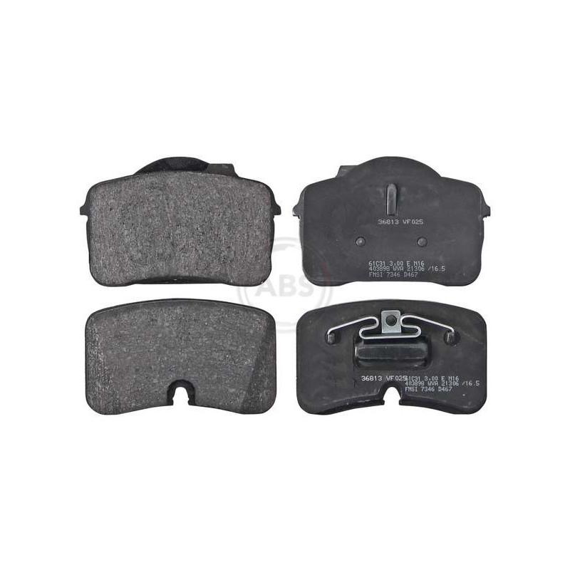 Pastiglie freno asse anteriore - ABS BRAKE