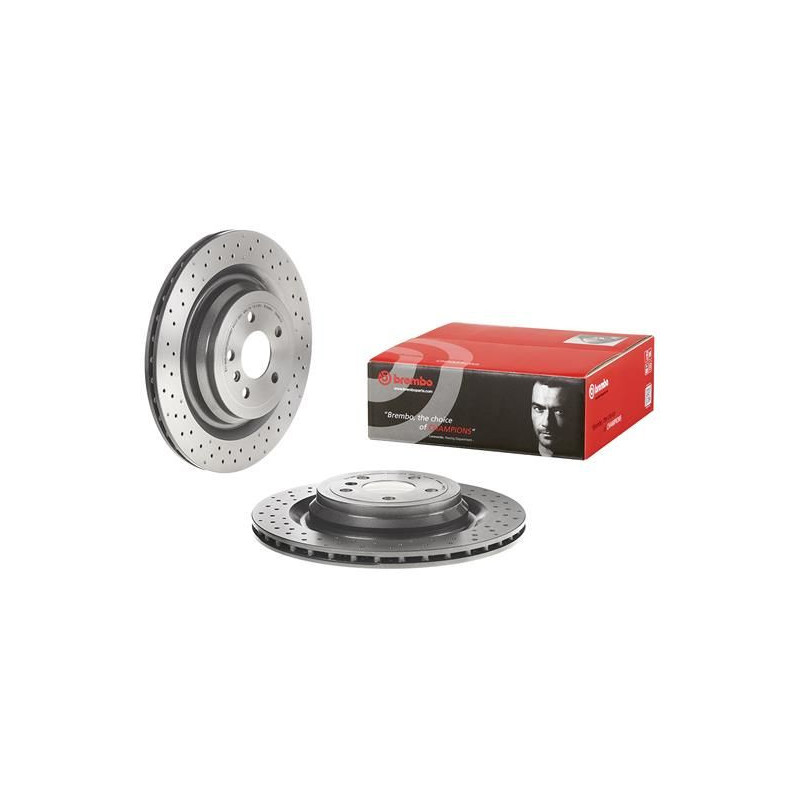 Disco freno asse posteriore - BREMBO