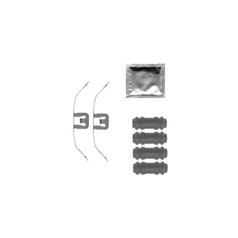 Pastiglie freno asse anteriore - HELLA BRAKE