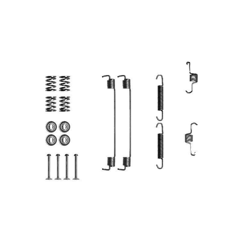 Ganasce freno - HELLA BRAKE