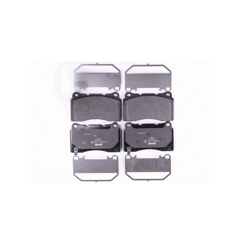 Pastiglie freno asse anteriore - HELLA BRAKE