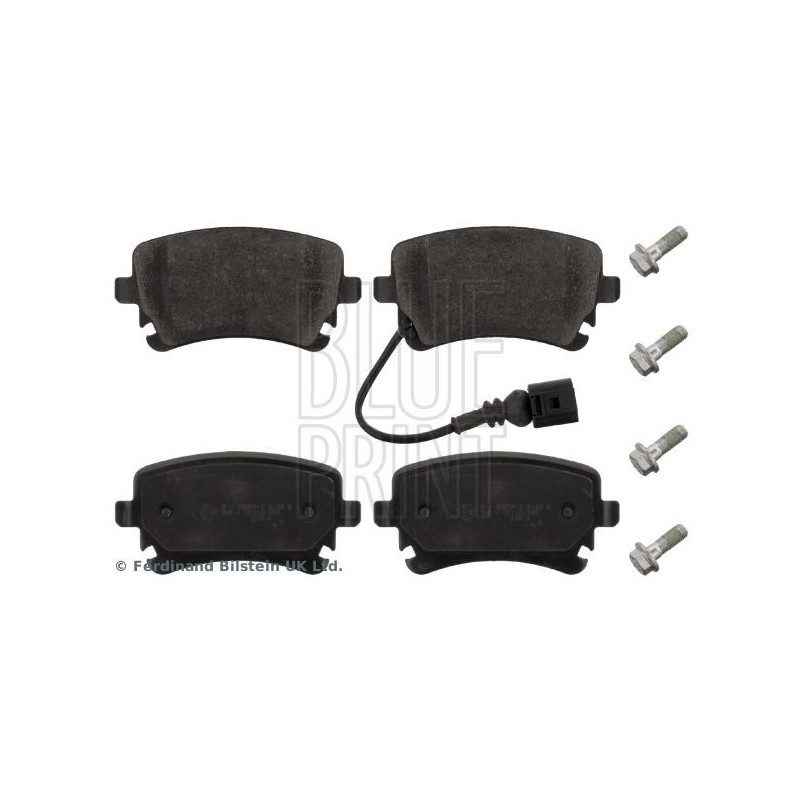Pastiglie freno asse posteriore - BLUE PRINT